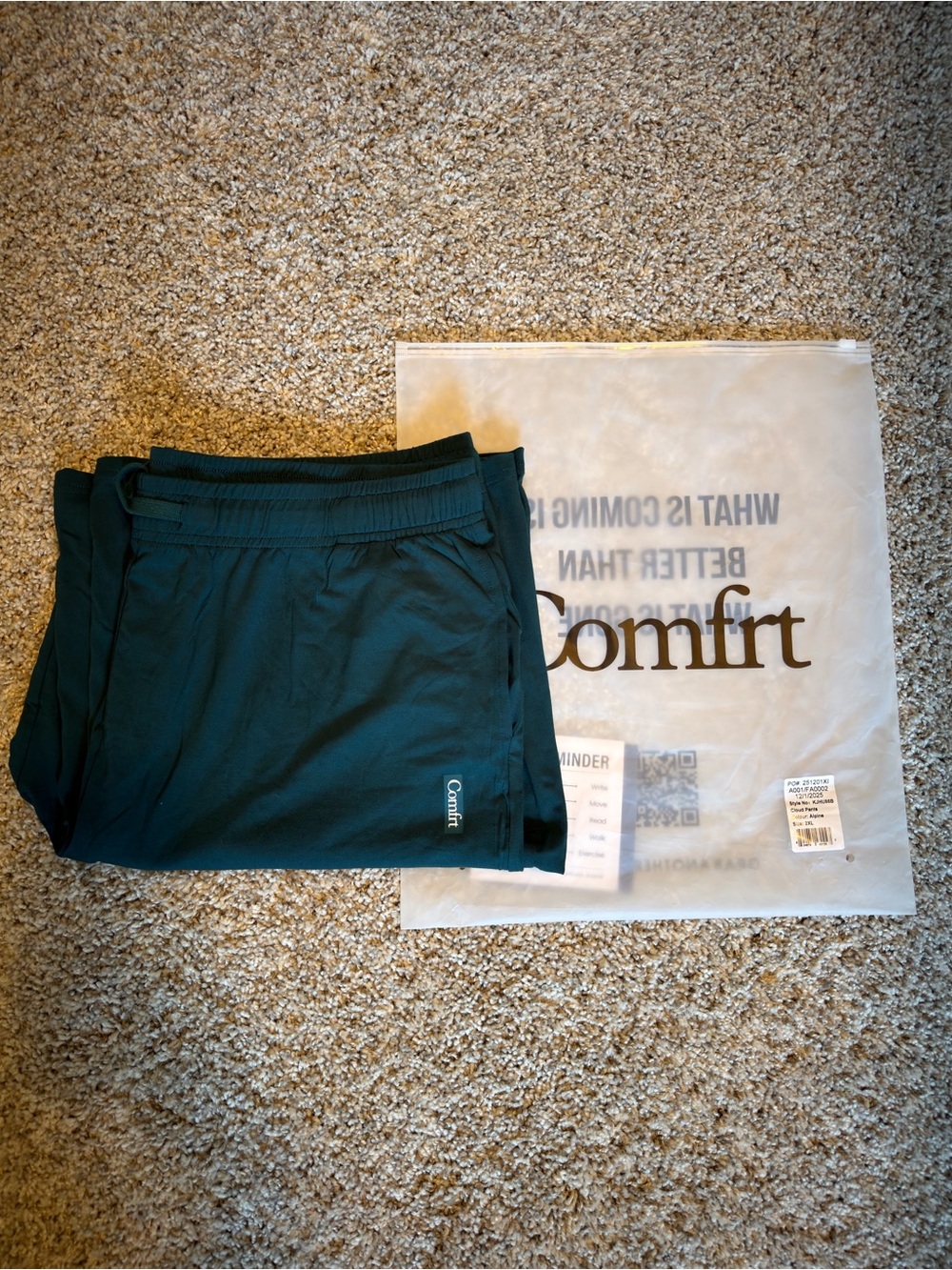 NWT Comfrt Cloud Pants